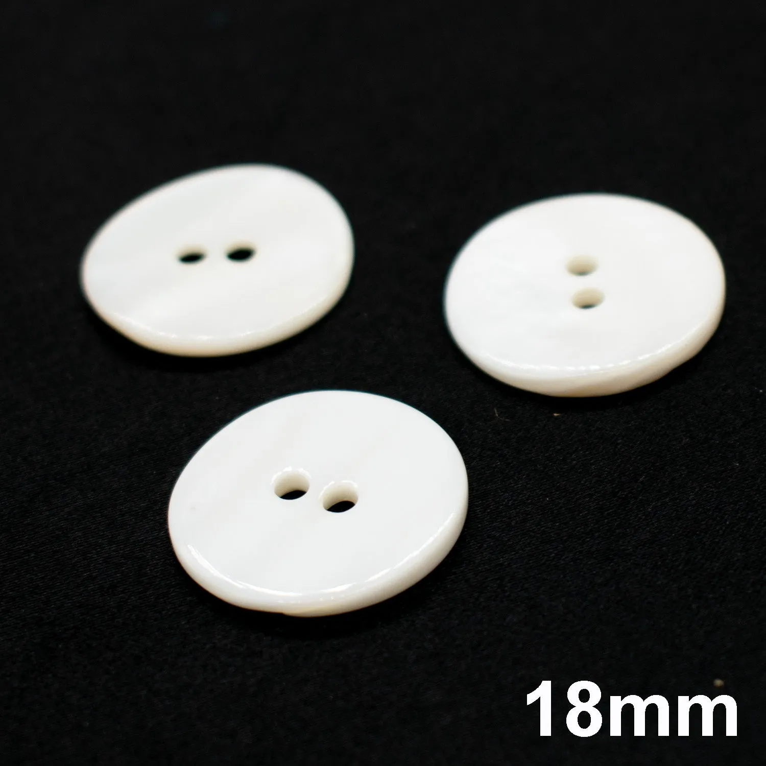 2 Hole Natural Shell Button