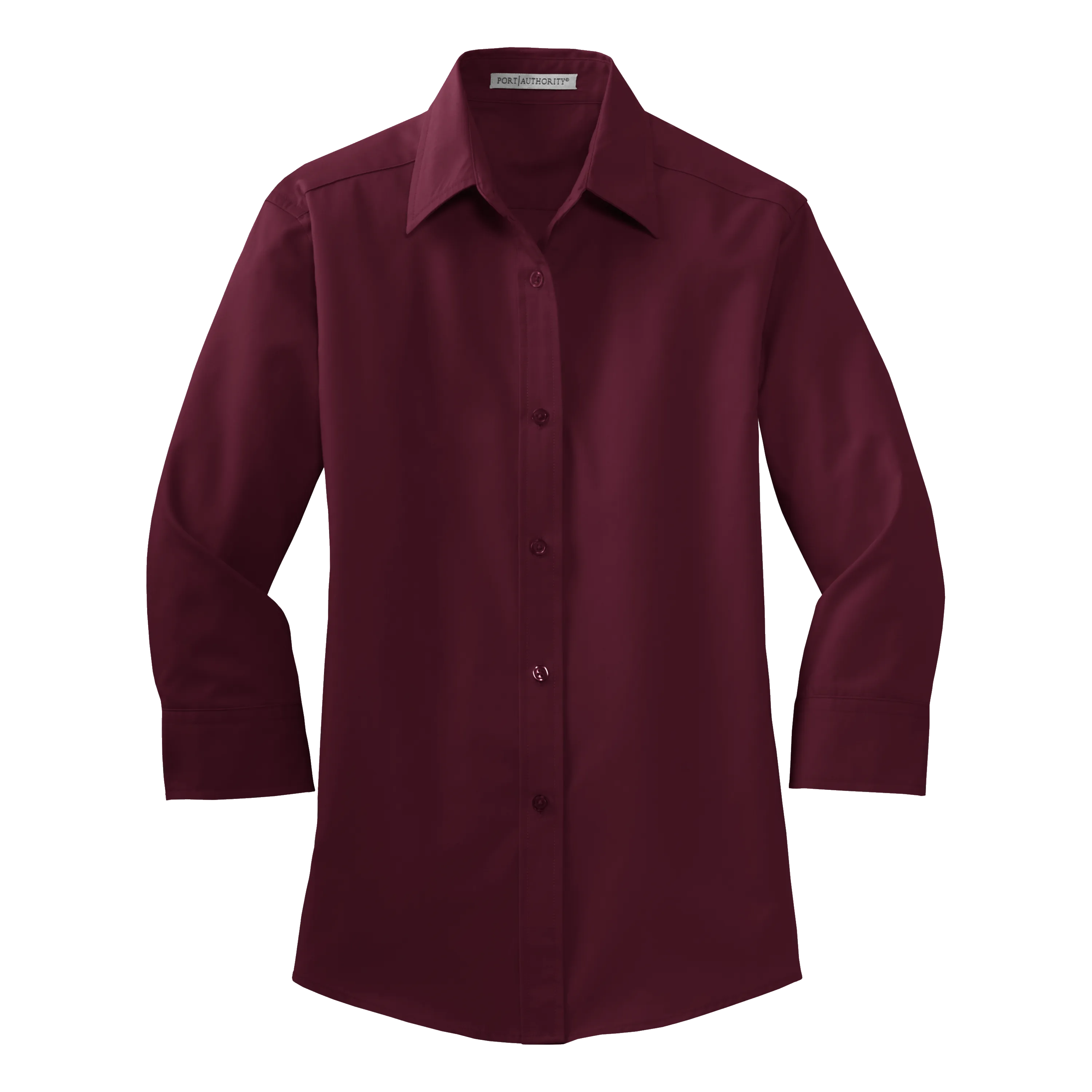 B1302W3/4 Ladies Easy Care 3/4 Sleeve Shirt