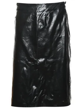 Black A-Line Skirt - M