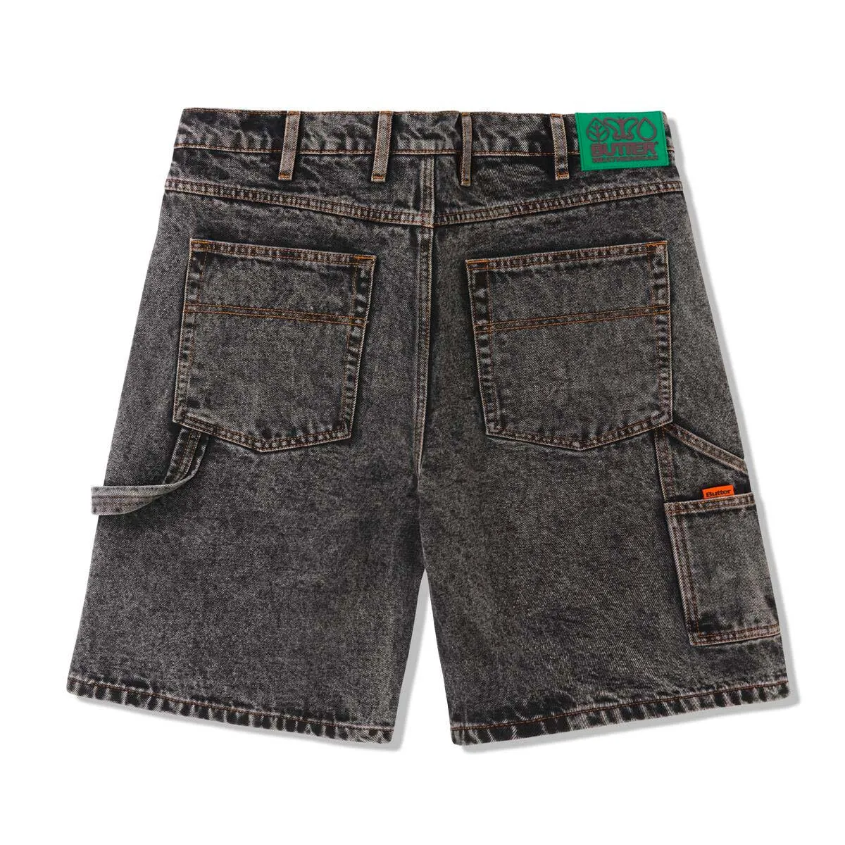 Butter Goods - Weathergear Heavy Weight Denim Shorts Gun Metal