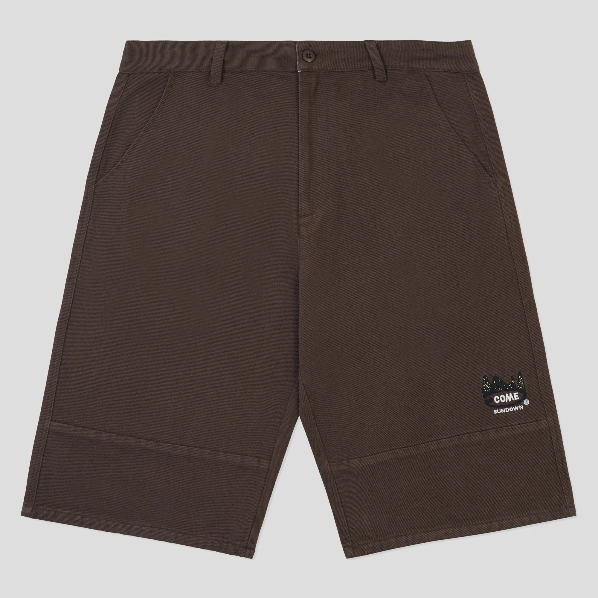 Come Sundown Toil Short - Washed Brown