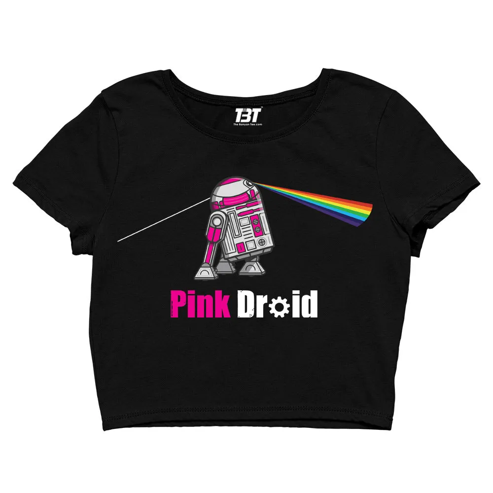 Crop Top - Pink Droid