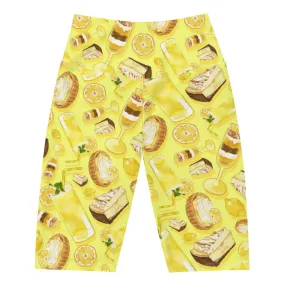 Lemon Biker Shorts