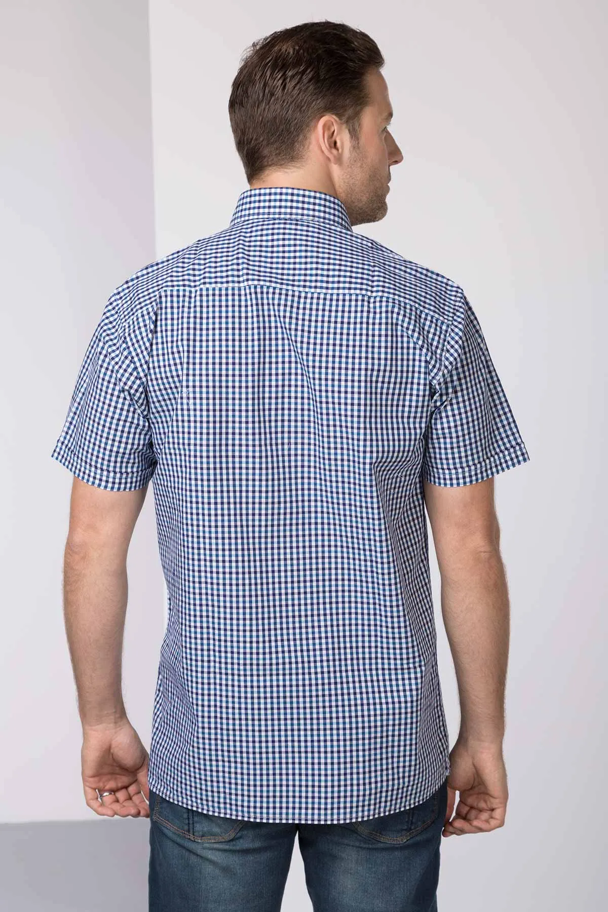 Men's Short Sleeved 100% Cotton Shirts