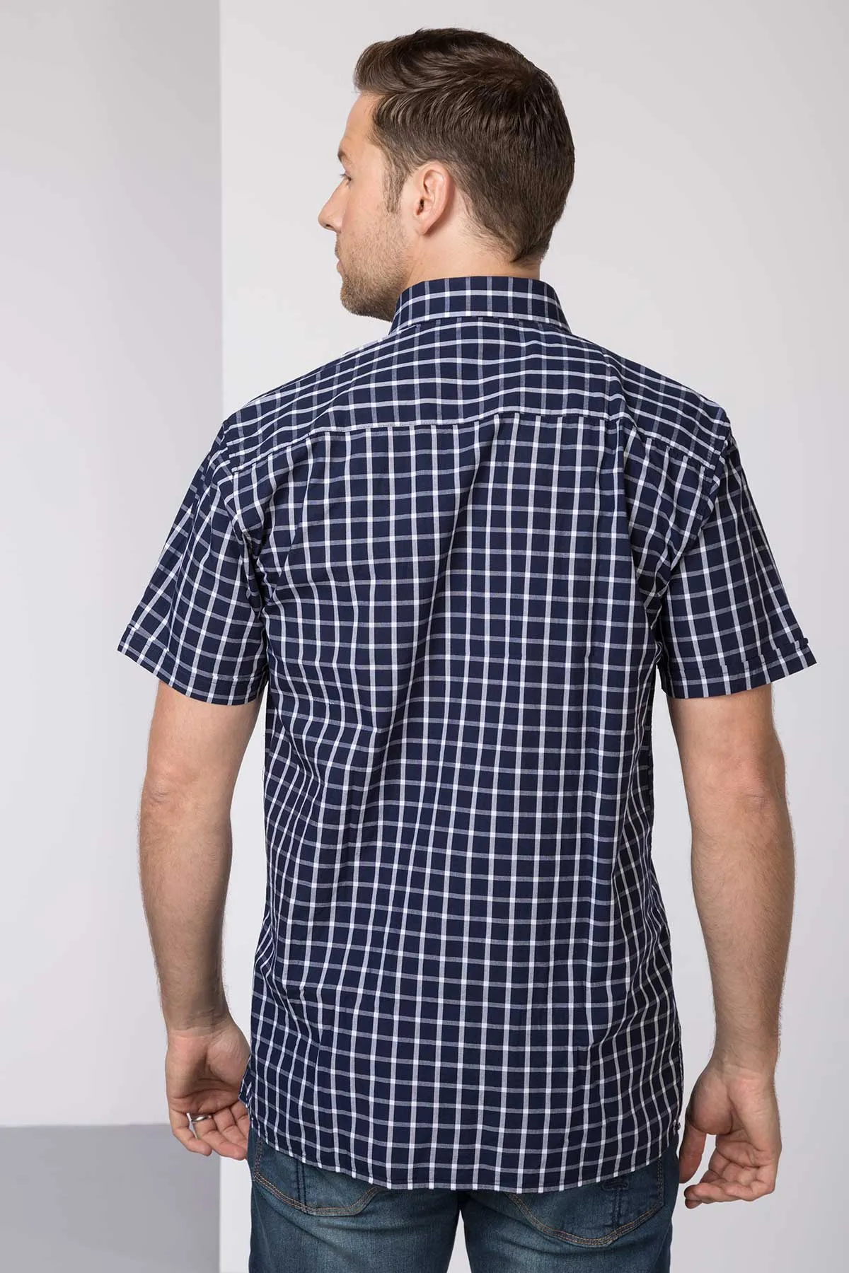 Men's Short Sleeved 100% Cotton Shirts