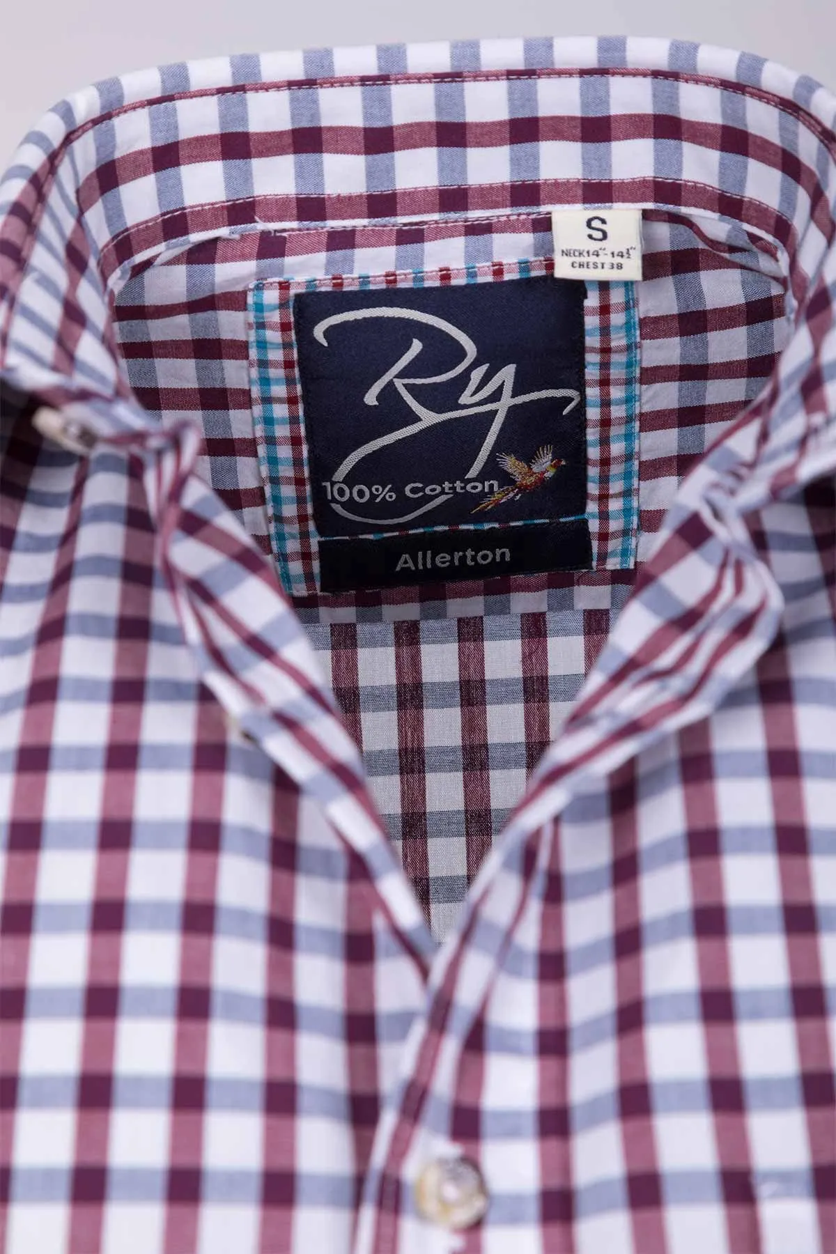 Men's Short Sleeved 100% Cotton Shirts