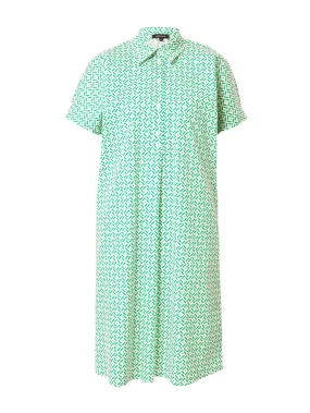 MORE & MORE shirt-dress, green