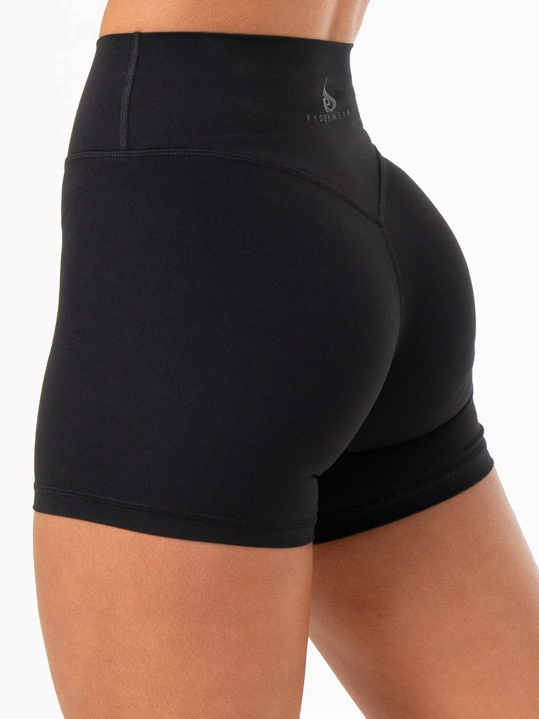 NKD High Waisted Shorts | Black