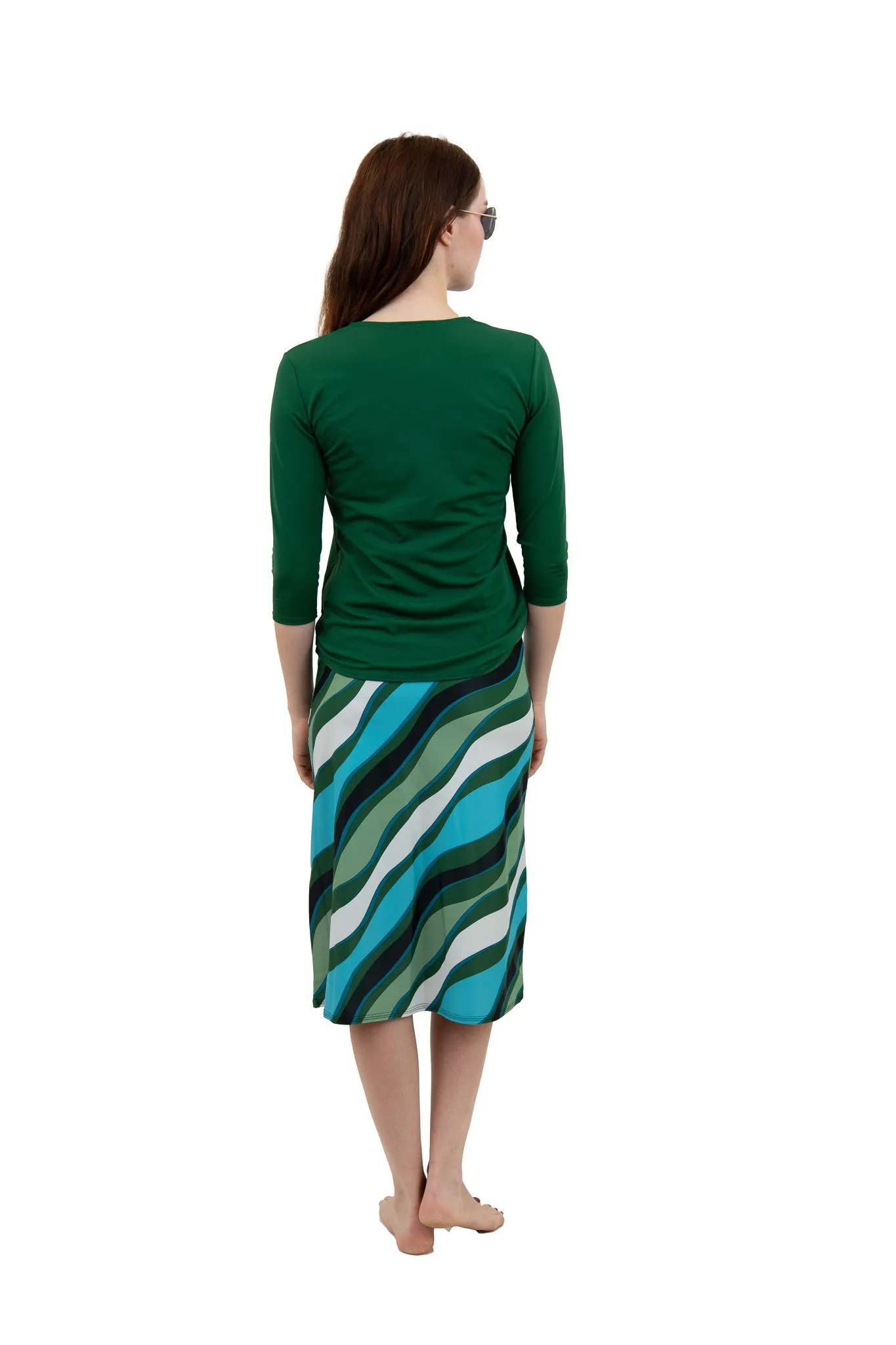 Pucci A-Line Swim Skirt