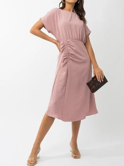 Ruched Evening Dress