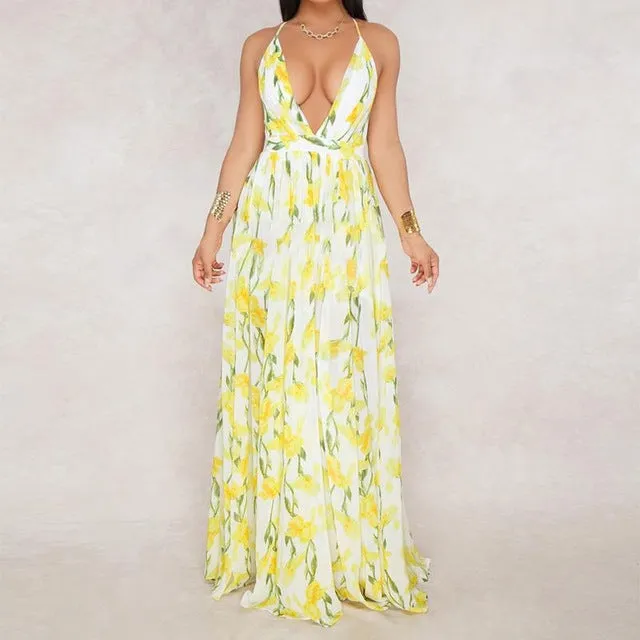 Summer Boho Style Maxi Dress - Culture Heaven Special