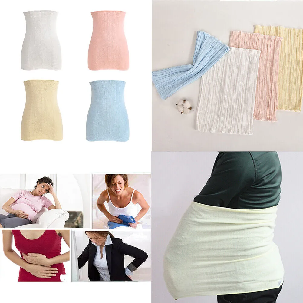 US 4-8Pcs Maternity Pregnancy Postpartum Support Belly Band Tummy Shirt Extender