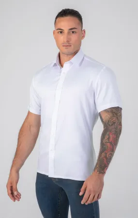 VFIT5 Short Sleeve Bamboo Shirts : White