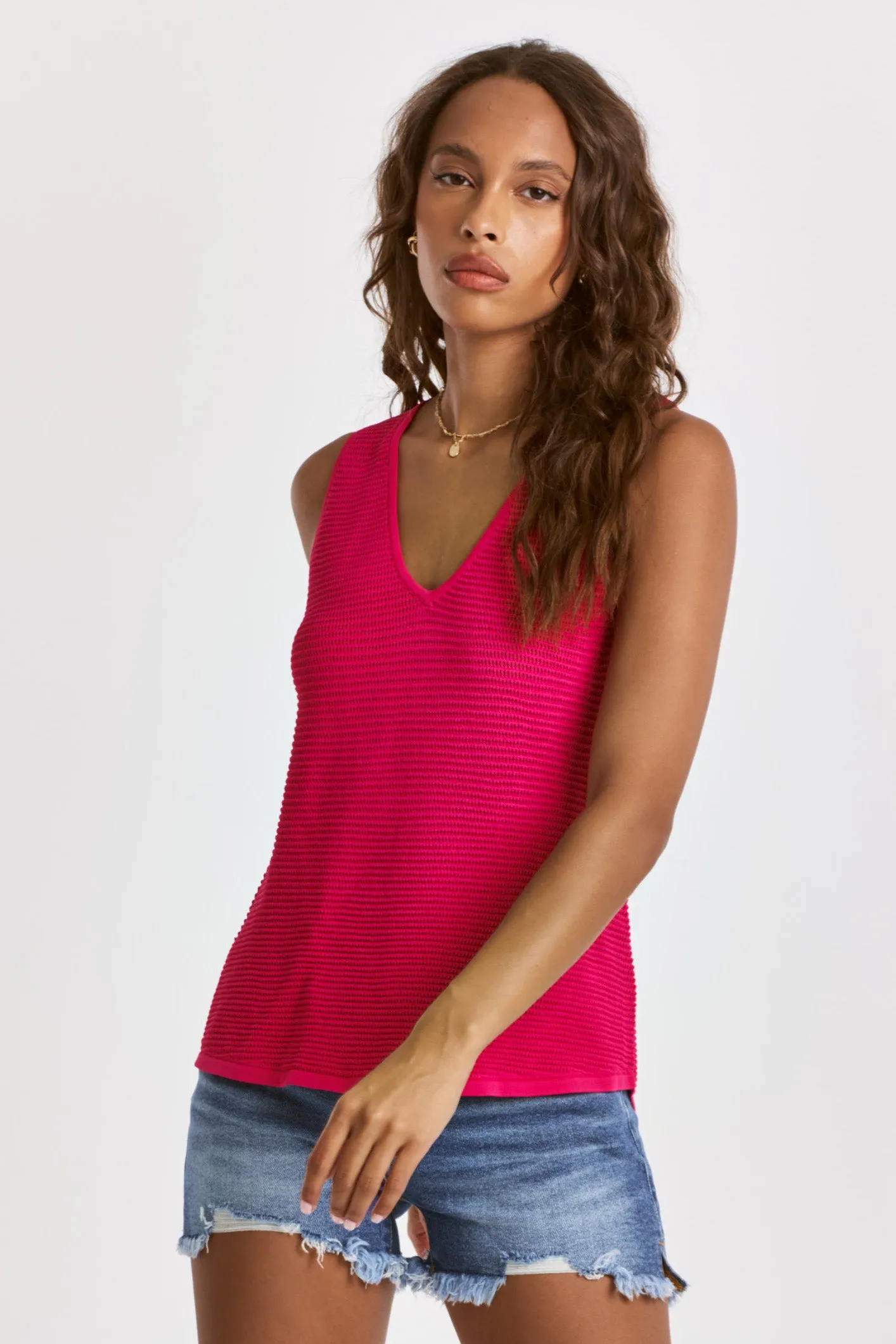 Willa V neck Tank