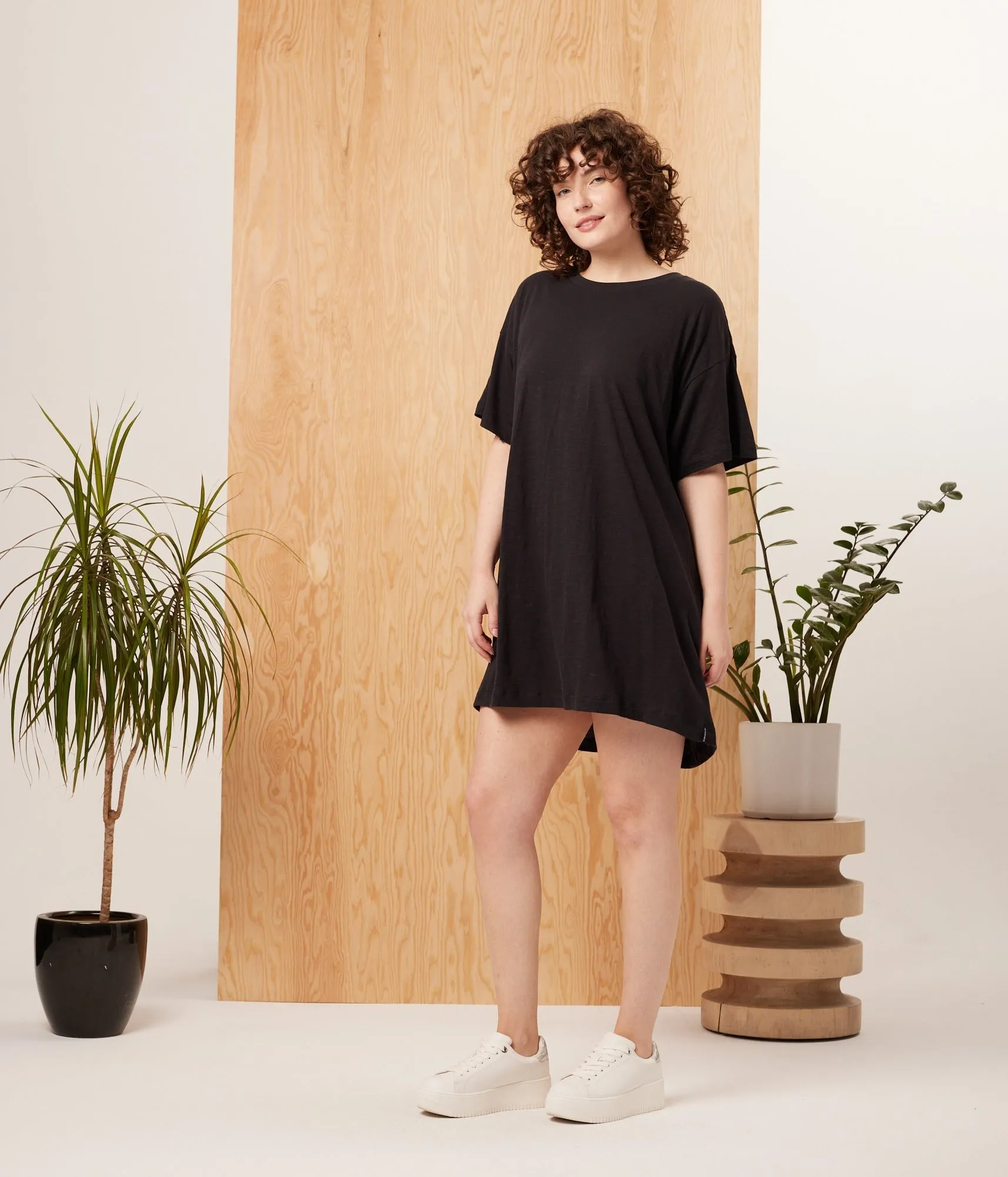 Wyatt Dress - Washed Black