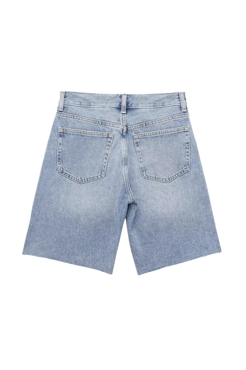 'Wynne' Denim Straight Shorts