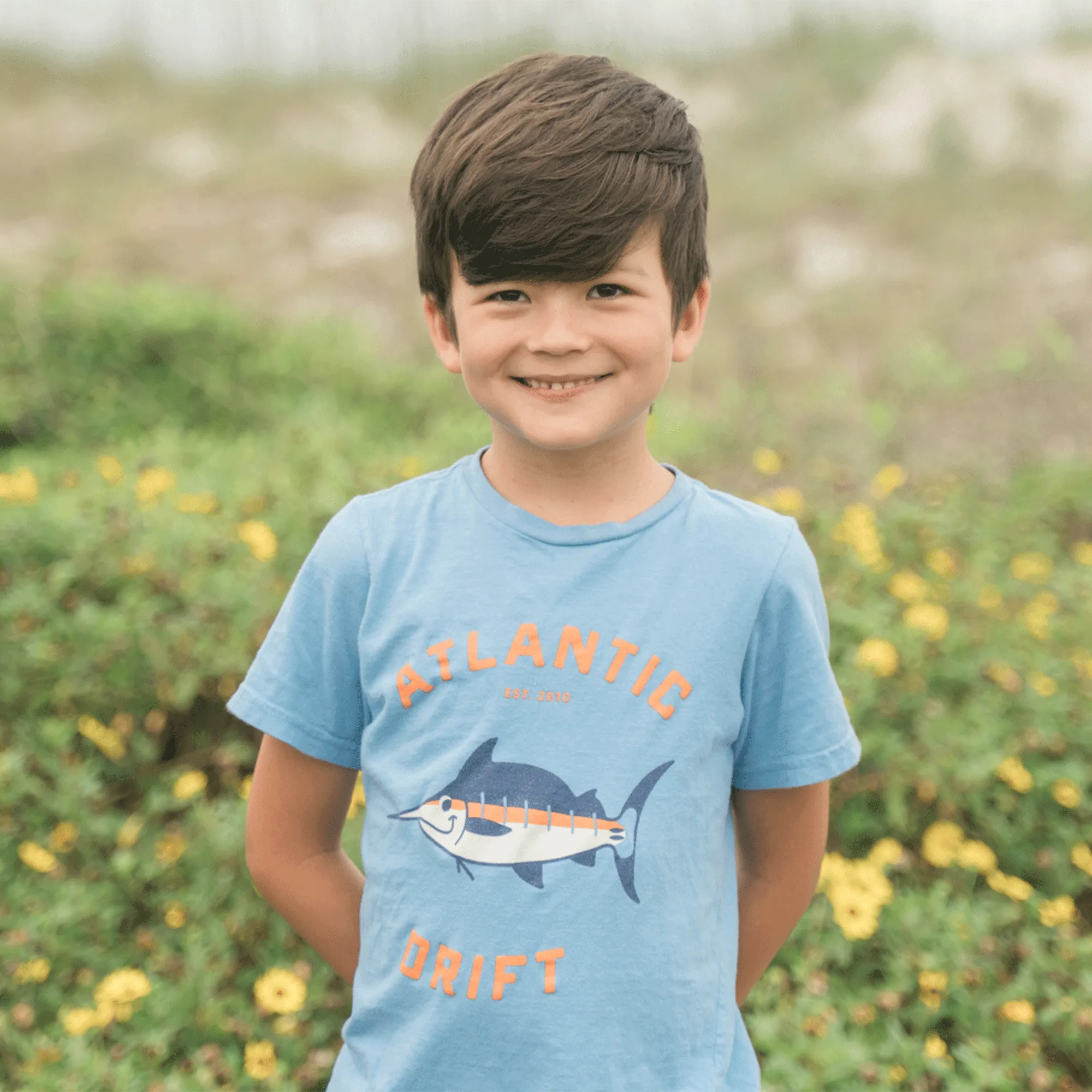 Youth - Lil' Marlin Tee - Light Blue